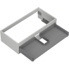 Coffre de meuble sous-lavabo Mexen Box-A 90 cm, 1 tiroir, gris mat - 91AX0-0900-235-1-62