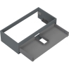 Mexen Box-A coque d'armoire sous-lavabo 90 cm, 1 tiroir, graphite mat - 91AX0-0900-235-1-66
