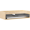 Mexen Box-A meuble sous-lavabo 90 cm, 1 tiroir, chêne - 91AX0-0900-235-1-81