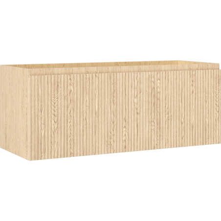 Mexen Rivel meuble de salle de bain 120 cm, 1 tiroir, rainuré, chêne - 91A20-12047-1-BF81