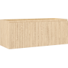 Mexen Rivel meuble de salle de bain 120 cm, 1 tiroir, rainuré, chêne - 91A20-12047-1-BF81