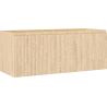 Mexen Rivel meuble de salle de bain sous lavabo 120 cm, 1 tiroir, rainuré, chêne - 91A20-12047-1-BF81
