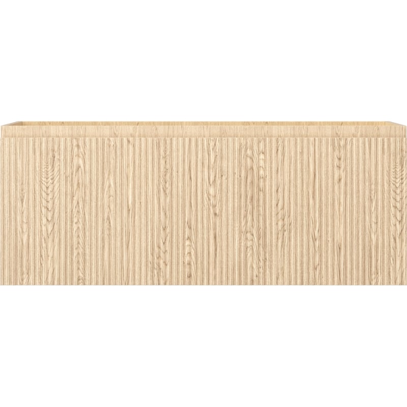 Mexen Rivel meuble de salle de bain 120 cm, 1 tiroir, rainuré, chêne - 91A20-12047-1-BF81