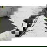 Mexen Stone+ receveur de douche en composite rectangulaire 180 x 90 cm, anthracite - 44719018