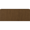 Mexen Rivel meuble de salle de bain sous-lavabo 120 cm, 1 tiroir, rainuré, noyer - 91A20-12047-1-BF86