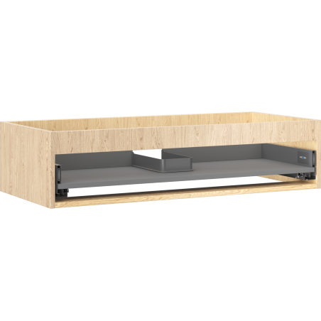 Corps de meuble sous-vasque Mexen Box-A 100 cm, 1 tiroir, chêne - 91AX0-1000-235-1-81