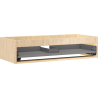 Corps de meuble sous-vasque Mexen Box-A 100 cm, 1 tiroir, chêne - 91AX0-1000-235-1-81