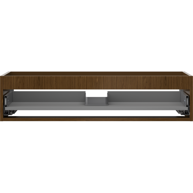 Mexen Box-A corps d'armoire sous lavabo 100 cm, 1 tiroir, noyer - 91AX0-1000-235-1-86