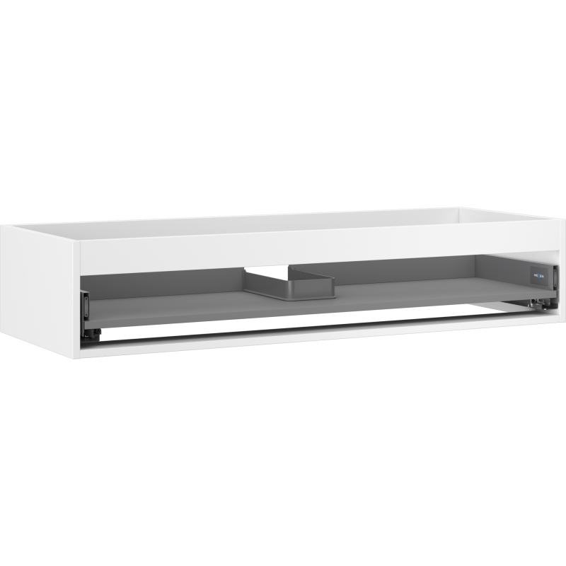 Mexen Box-A corps du meuble sous-lavabo 120 cm, 1 tiroir, blanc mat - 91AX0-1200-235-1-01