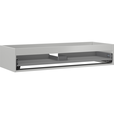 Mexen Box-A corps du meuble sous-lavabo 120 cm, 1 tiroir, gris mat - 91AX0-1200-235-1-62