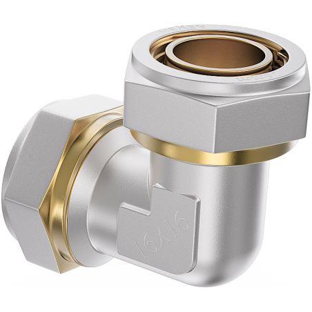 Mexen PEX-S coude à visser PEX 25 x 25 - W97224-2525-00