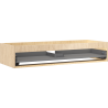 Mexen Box-A corps de meuble pour lavabo 120 cm, 1 tiroir, chêne - 91AX0-1200-235-1-81