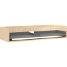 Mexen Box-A corps de meuble sous-lavabo 120 cm, 1 tiroir, chêne - 91AX0-1200-235-1-81