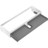 Mexen Box-A caisson de meuble vasque 140 cm, 1 tiroir, blanc brillant - 91AX0-1400-235-1-00