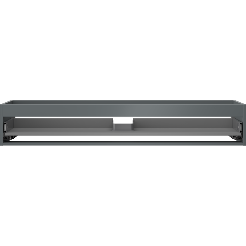 Mexen Box-A corps de meuble sous-lavabo 140 cm, 1 tiroir, graphite mat - 91AX0-1400-235-1-66