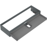 Mexen Box-A corps de meuble sous-lavabo 140 cm, 1 tiroir, graphite mat - 91AX0-1400-235-1-66