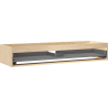 Mexen Box-A corpus de meuble sous-lavabo 140 cm, 1 tiroir, chêne - 91AX0-1400-235-1-81
