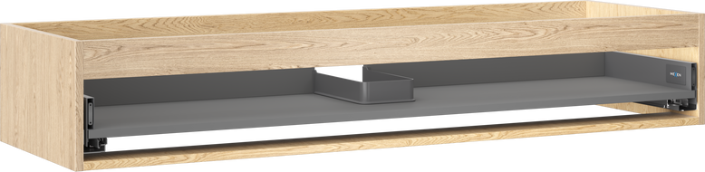 Mexen Box-A corps de meuble sous lavabo 140 cm, 1 tiroir, chêne - 91AX0-1400-235-1-81