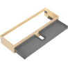 Mexen Box-A corpus de meuble sous-lavabo 140 cm, 1 tiroir, chêne - 91AX0-1400-235-1-81