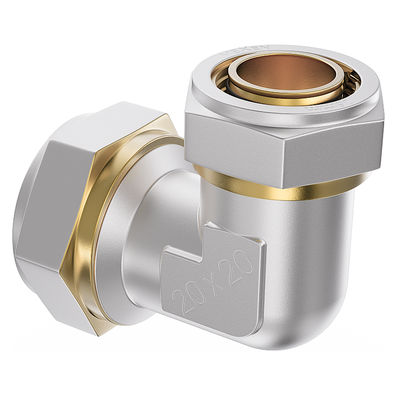 Mexen PEX-S coude réducteur à visser PEX 20 x 16 - W97225-2016-00