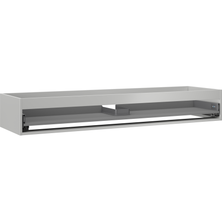 Mexen Box-A meuble sous-lavabo 160 cm, 1 tiroir, gris mat - 91AX0-1600-235-1-62