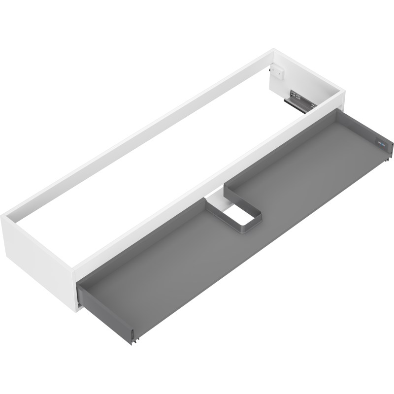 Mexen Box-A corps d'armoire sous-lavabo 160 cm, 1 tiroir, blanc mat - 91AX0-1600-235-1-01