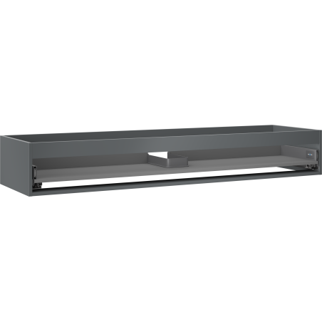 Mexen Box-A corps de l'armoire sous-vasque 160 cm, 1 tiroir, graphite mat - 91AX0-1600-235-1-66