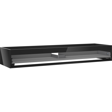 Mexen Box-A corps de meuble sous-lavabo 160 cm, 1 tiroir, noir brillant - 91AX0-1600-235-1-70