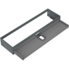 Mexen Box-A corps de l'armoire sous-vasque 160 cm, 1 tiroir, graphite mat - 91AX0-1600-235-1-66