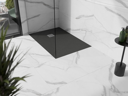 Mexen Stone+ receveur de douche en composite rectangulaire 140 x 100 cm, anthracite - 44711014