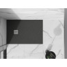 Mexen Stone+ receveur de douche composite rectangulaire 140 x 100 cm, anthracite - 44711014