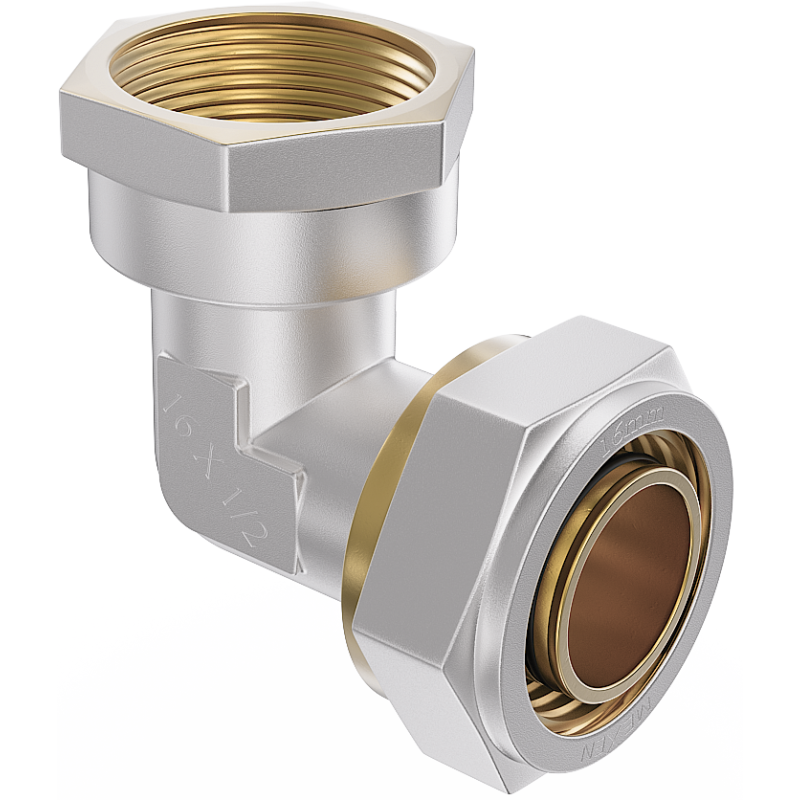 Mexen PEX-S coude à visser PEX 20 x 3/4 DF - W97226-2034F-00