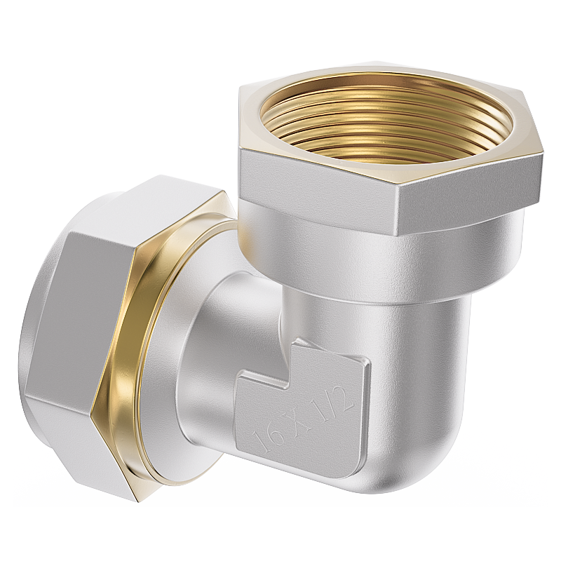 Mexen PEX-S coude à visser PEX 16 x 1/2 GW - W97226-1612F-00