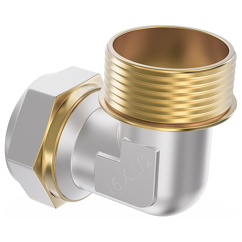 Mexen PEX-S coude à visser PEX 16 x 1/2 GZ - W97227-1612M-00