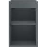 Mexen Box-A corps de meuble sous-lavabo 30 cm, graphite mat - 91AX1-0300-470-1-66
