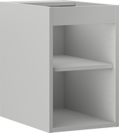 Corps d'armoire sous-lavabo Mexen Box-A 30 cm, gris mat - 91AX1-0300-470-1-62