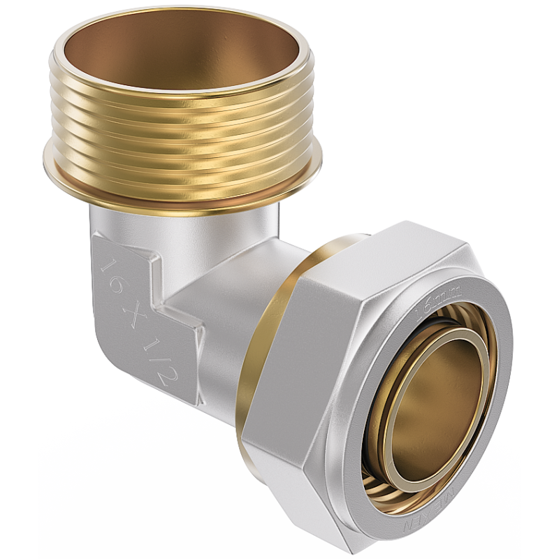 Mexen PEX-S coude vissé PEX 25 x 1 GZ - W97227-2510M-00