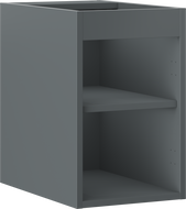 Mexen Box-A corps de meuble sous-lavabo 30 cm, graphite mat - 91AX1-0300-470-1-66