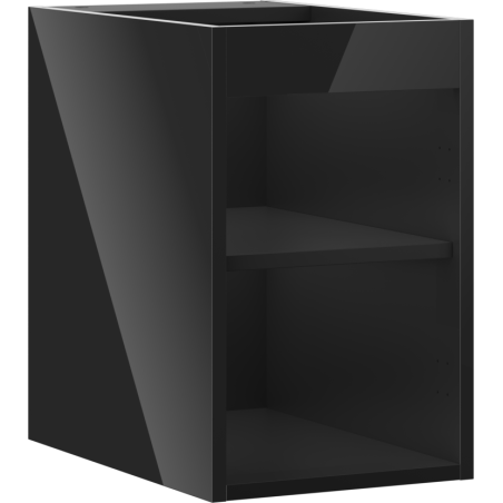 Mexen Box-A corps de meuble sous-lavabo 30 cm, noir brillant - 91AX1-0300-470-1-70