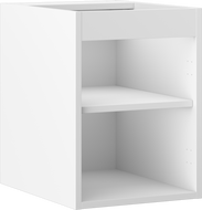 Mexen Box-A corps de meuble sous-lavabo 35 cm, blanc mat - 91AX1-0350-470-1-01