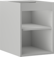 Mexen Box-A caisson de meuble sous lavabo 35 cm, gris mat - 91AX1-0350-470-1-62