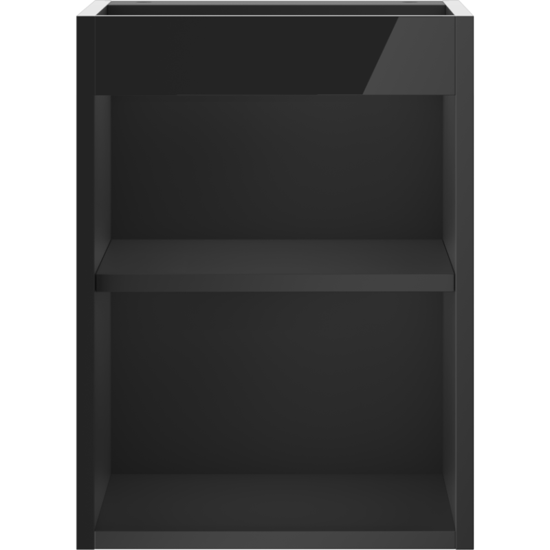 Mexen Box-A corps de meuble de lavabo 35 cm, noir brillant - 91AX1-0350-470-1-70
