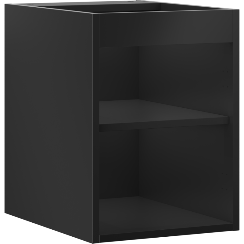 Mexen Box-A caisson de meuble sous-lavabo 35 cm, noir mat - 91AX1-0350-470-1-71