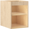 Mexen Box-A corps d'armoire sous lavabo 35 cm, chêne - 91AX1-0350-470-1-81
