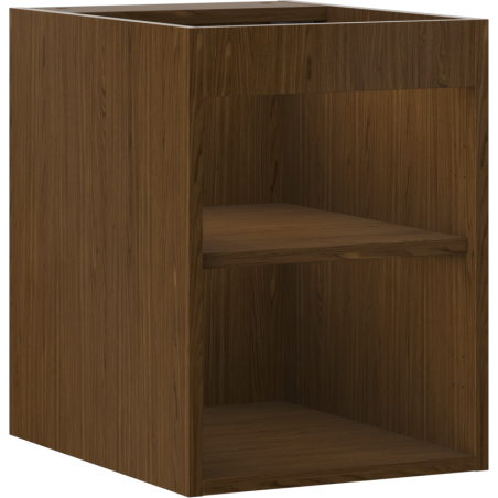Mexen Box-A corps de meuble sous-lavabo 35 cm, noyer - 91AX1-0350-470-1-86