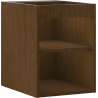Mexen Box-A corps de meuble sous-lavabo 35 cm, noyer - 91AX1-0350-470-1-86