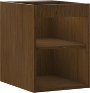 Mexen Box-A corps de meuble sous-lavabo 35 cm, noyer - 91AX1-0350-470-1-86