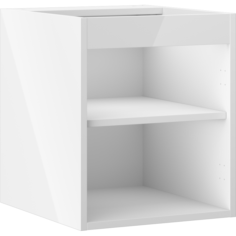 Mexen Box-A corps de meuble sous-lavabo 40 cm, blanc brillant - 91AX1-0400-470-1-00