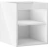 Mexen Box-A corps de meuble sous-lavabo 40 cm, blanc brillant - 91AX1-0400-470-1-00