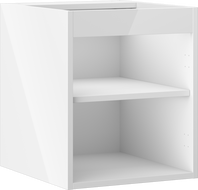 Mexen Box-A corps de meuble sous-lavabo 40 cm, blanc brillant - 91AX1-0400-470-1-00